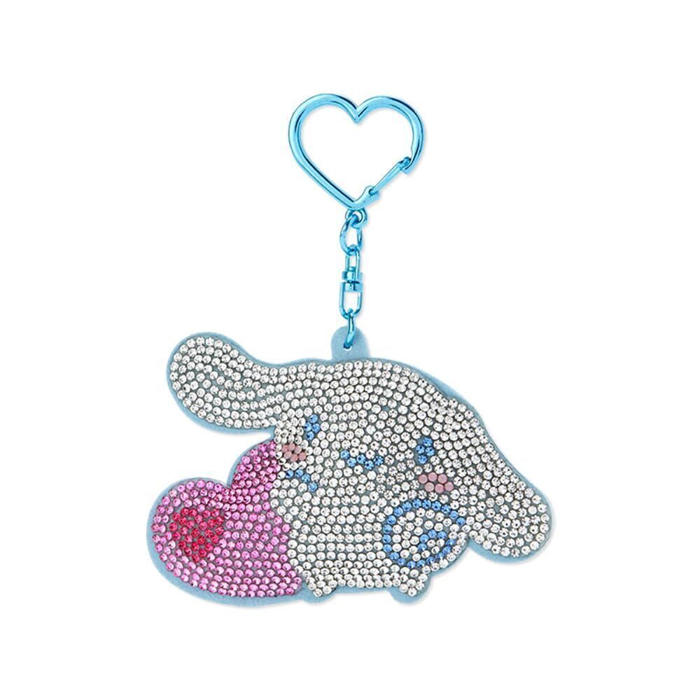 4364 Cinnamoroll 3.7 x 0.8 x 2.6 inches Sparkly Deco Keychain
